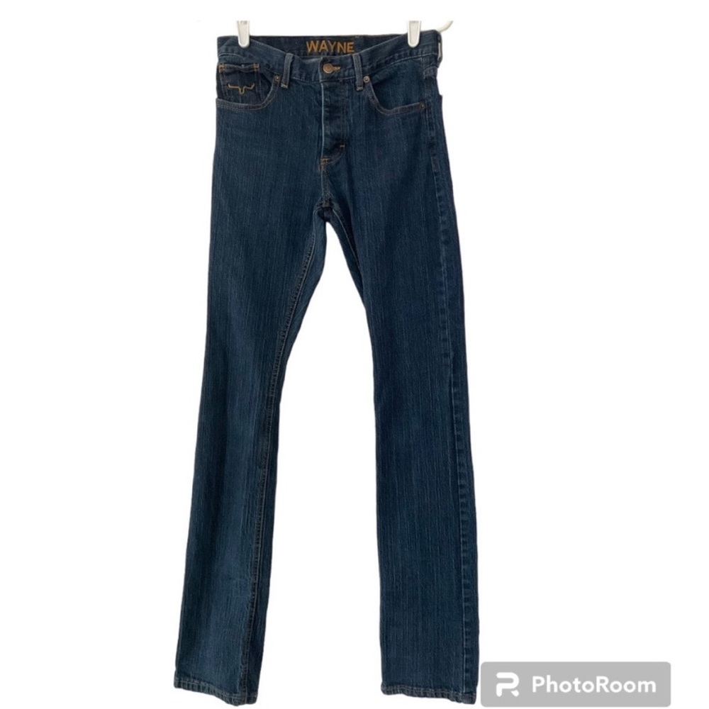 Kimes Ranch Wayne Mens Sz 30x36 Straight Leg Button Fly Denim Made in USA Jeans